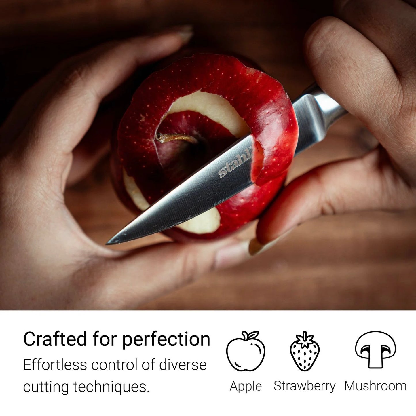 Stahl Stainless Steel Paring Knife 9cm - Talon Series