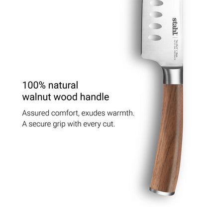 Stahl Stainless Steel Santoku Knife 13cm - Talon Series