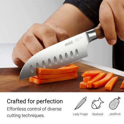 Stahl Stainless Steel Santoku Knife 13cm - Talon Series