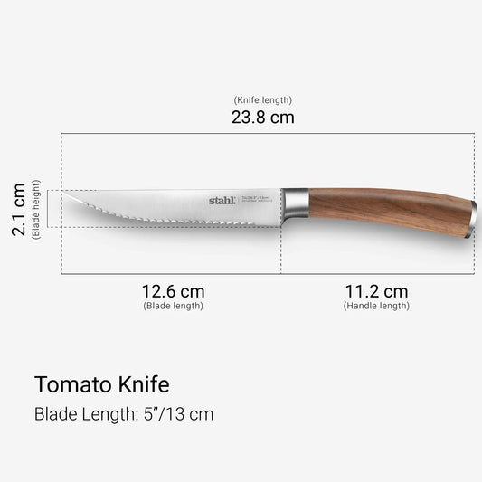 Stahl Stainless Steel Tomato Knife 13cm - Talon Series