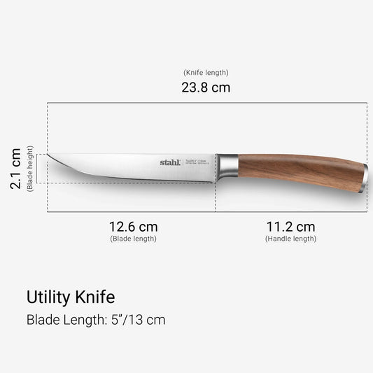 Stahl Stainless Steel Utility Knife 13cm - Talon Series