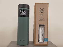 Tiger 600ml Thermal Vacuum Insulated Bottle MMZ-W060 GW