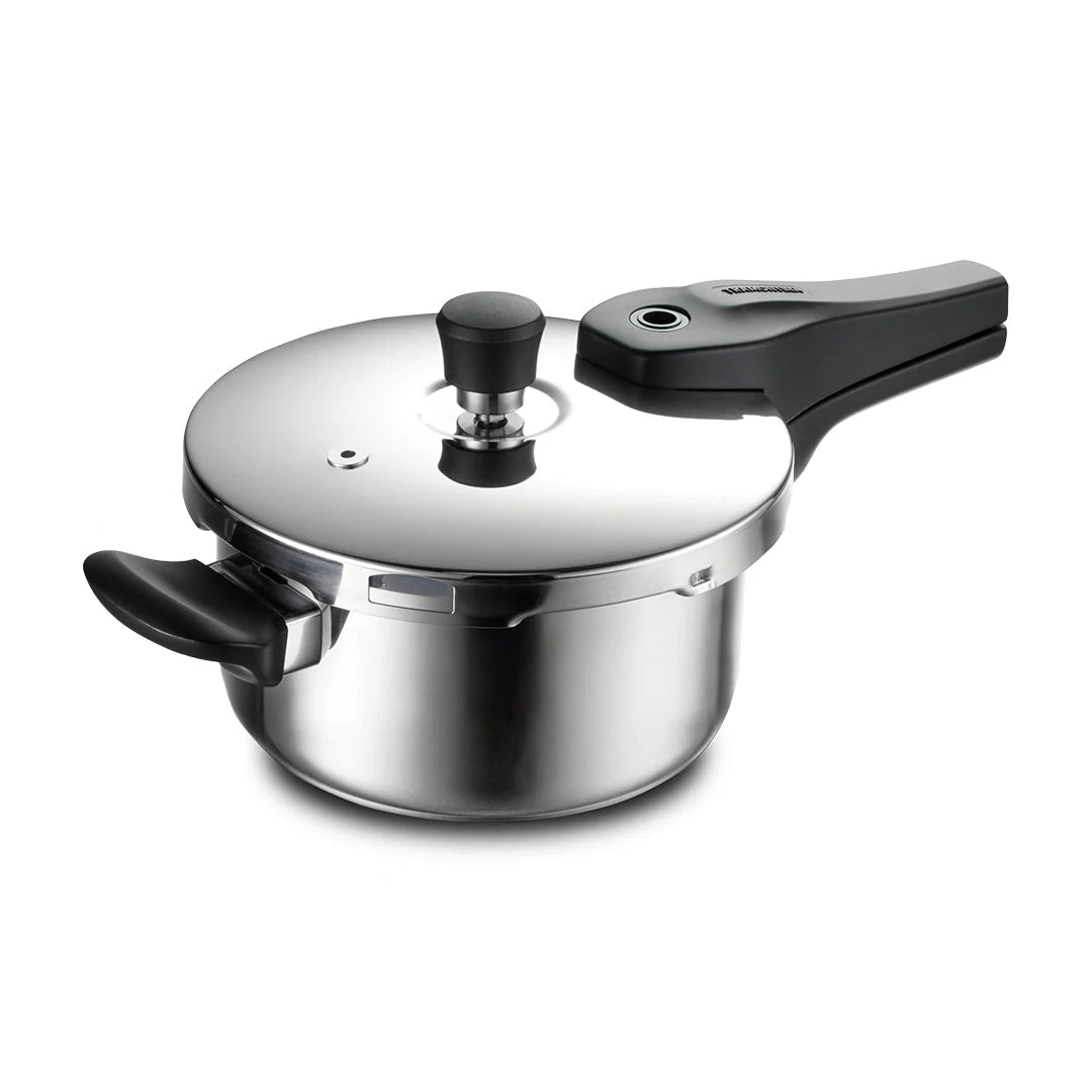 Tramontina Aeion+ Pressure Cooker (1.5 , 3.0 , 5.5 litre) Tri-Ply Clad Outer Lid Preasure Cooker