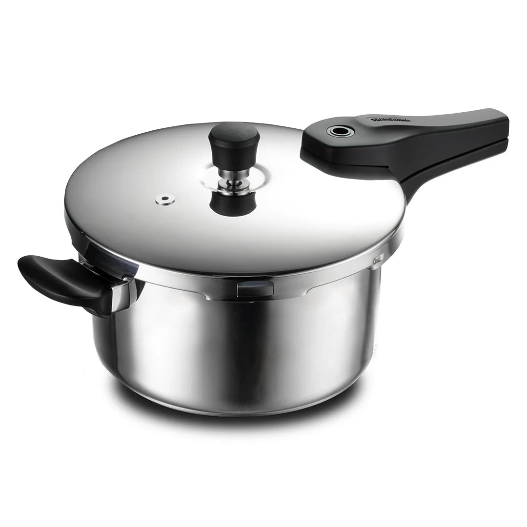 Tramontina Aeion+ Pressure Pan (2.5 , 3.5 litre) Tri-Ply Clad Outer Lid Preasure Cooker