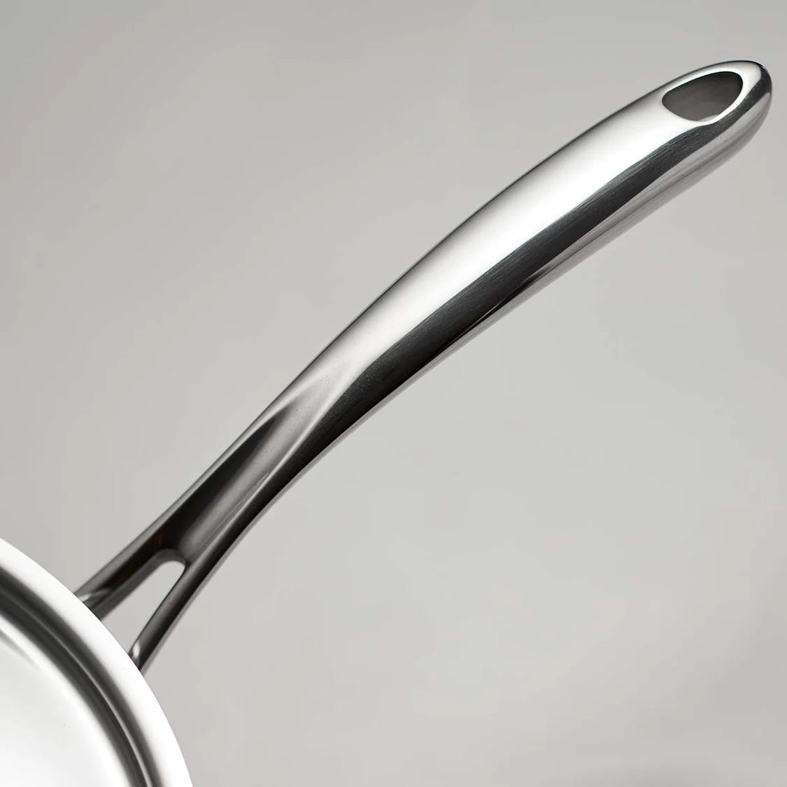 Tramontina Fusao Sauce Pan with SS Lid (16cm) Tri-Ply Clad Stainless Steel Ceramic Coated