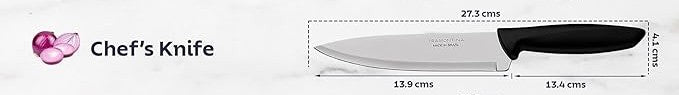 Tramontina Plenus Chef Knife 14cm Black