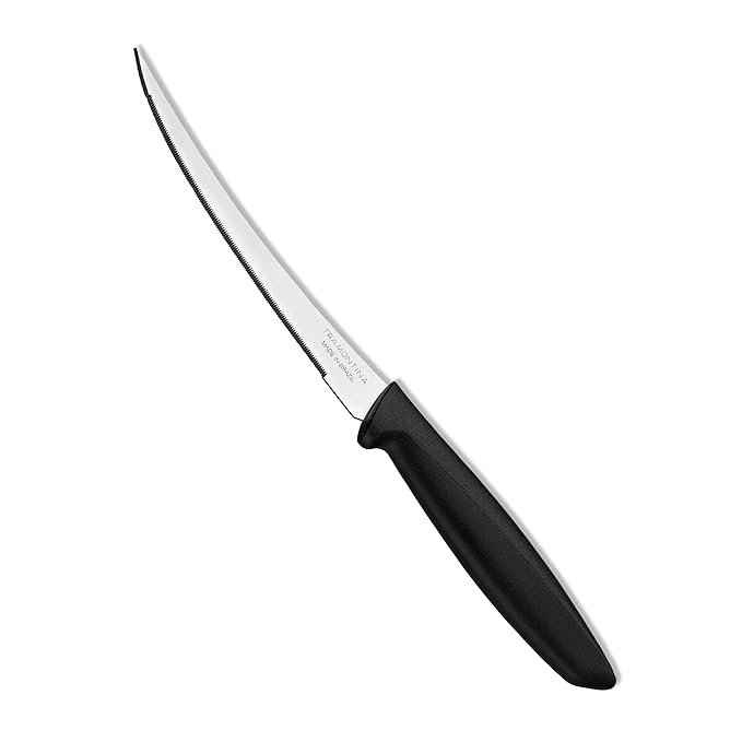 Tramontina Plenus Tomato Knife 12cm Black