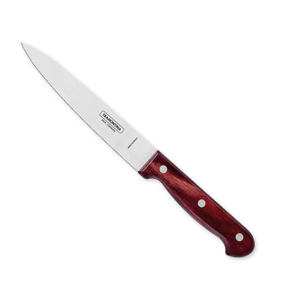 Tramontina Polywood Utility Knife 15cm Brown