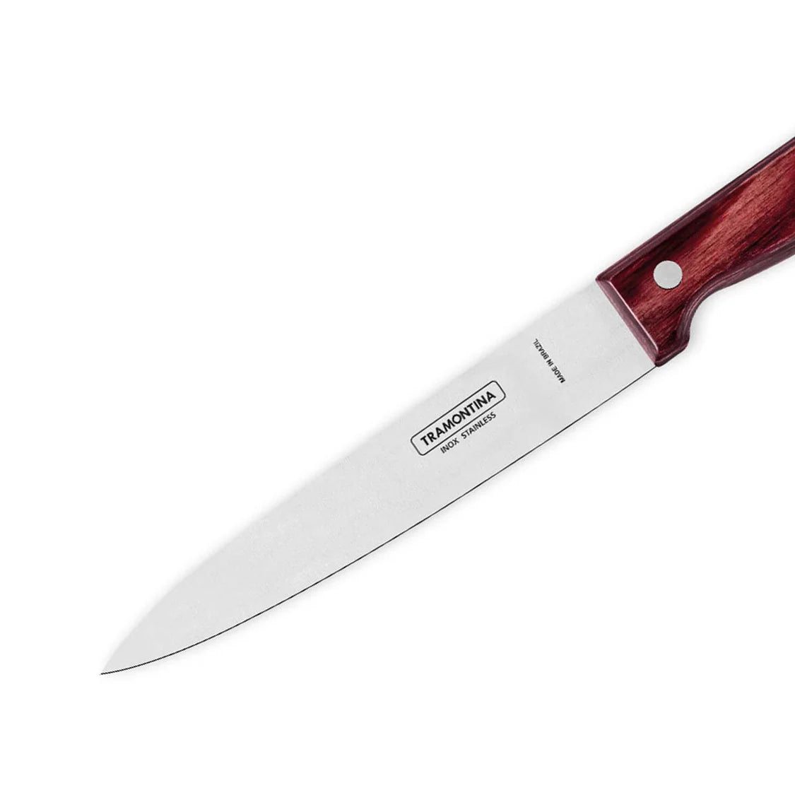Tramontina Polywood Utility Knife 15cm Brown
