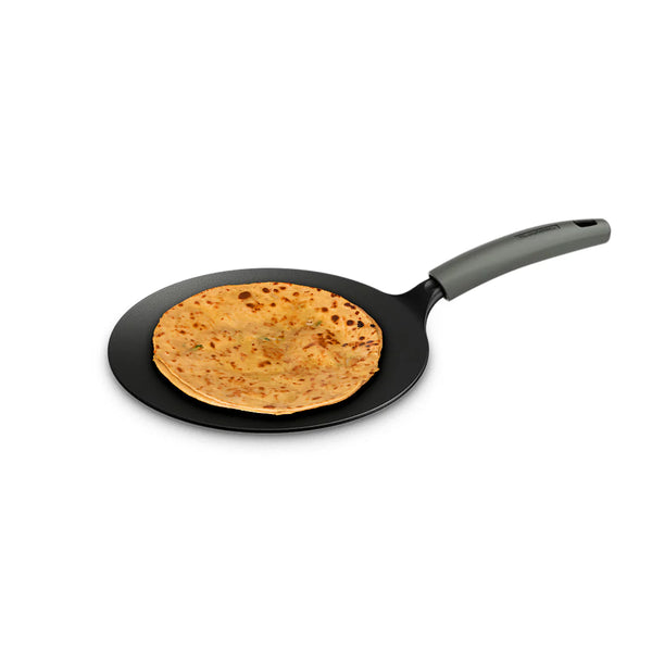 Tramontina Titanex Concave Tawa (26cm) Pre-Seasoned Cast Iron