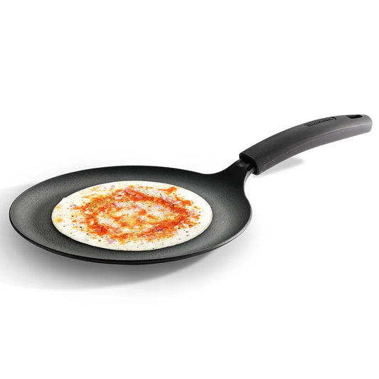 Tramontina Titanex Dosa Tawa (24, 28cm)  Pre-Seasoned Cast Iron