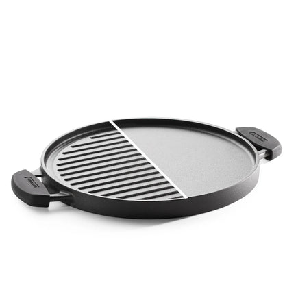 Tramontina Titanex Reversible Grill / Tawa (30cm) Pre-Seasoned Cast Iron
