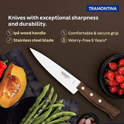 Tramontina Tradicional Chef's Knife 15cm Wooden