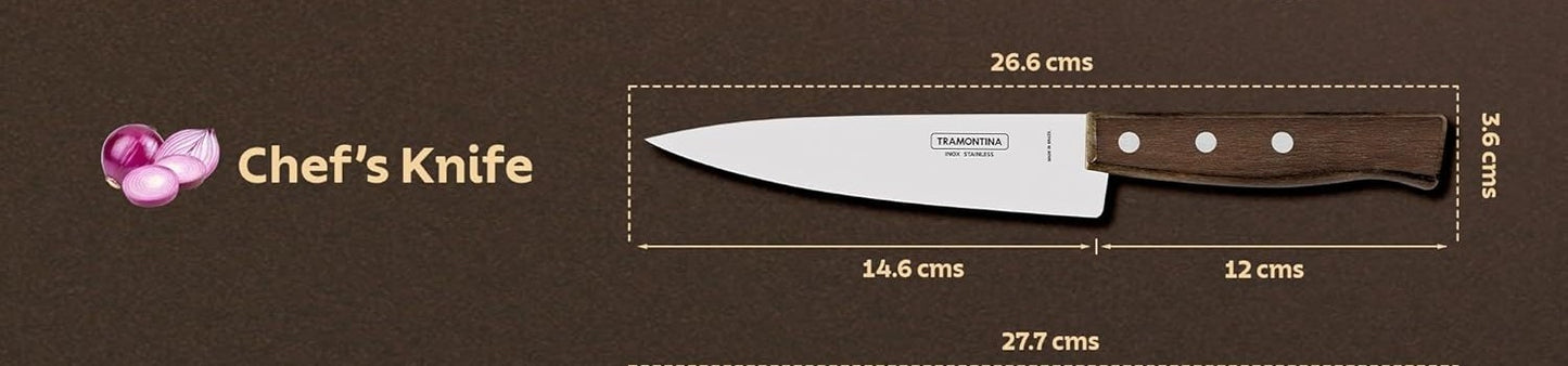 Tramontina Tradicional Chef's Knife 15cm Wooden