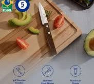 Tramontina Tradicional Veg & Fruit Knife 7cm Wooden