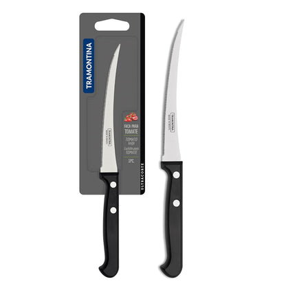Tramontina Ultracorte Tomato Knife 12cm Black