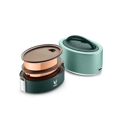 Vaya Tyffyn 600ml Thermal Vacuum Insulated with 2 inner containers (300ml *2 Copper Coated Inner Containers)