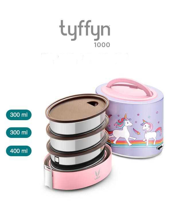 Vaya Tyffyn 1000ml Vacuum Insulated Stainless Steel Graphics