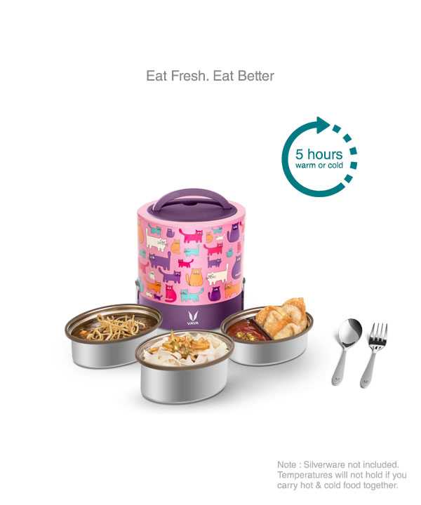 Vaya Tyffyn 1000ml Vacuum Insulated Stainless Steel Graphics