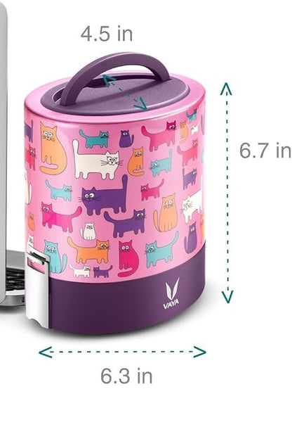 Vaya Tyffyn 1000ml Vacuum Insulated Stainless Steel Graphics