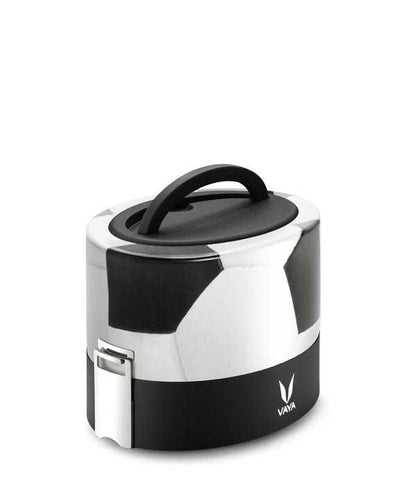 Vaya Tyffyn 600ml Graphics Design Thermal Vacuum Insulated with 2 inner containers (300ml * 2 Stainless Steel Inner Containers)