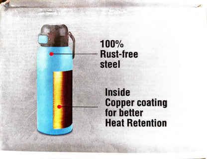 Milton Dual Flow 600 Thermal Vacuum Insulated Bottle with Straw