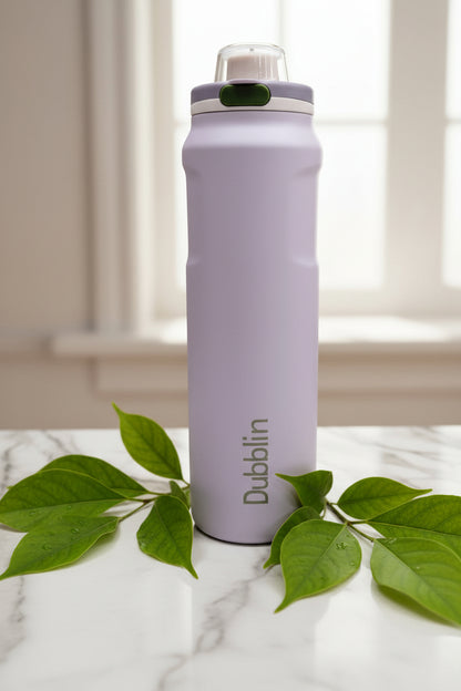 Dubblin Modern 1000 Thermal Vacuum Insulated Bottle (Twin Flow: Normal Sipper Plus Straw Sipper)
