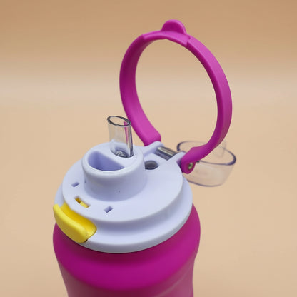 Dubblin Modern 600 Thermal Vacuum Insulated Bottle (Twin Flow: Normal Sipper Plus Straw Sipper)