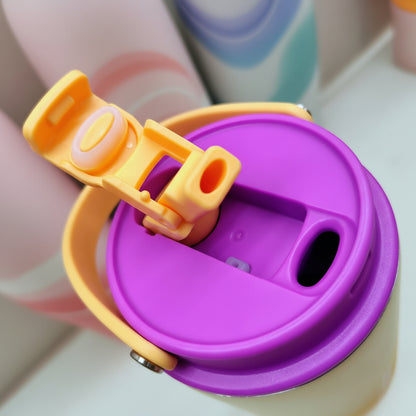 Dubblin Craze 800 Thermal Vacuum Insulated Sipper Bottle (Twin Flow: Gulper Plus Straw Sipper)