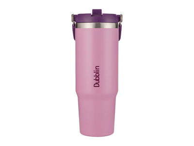 Dubblin Rage 800ml Thermal Vacuum Insulated Mug with Straw