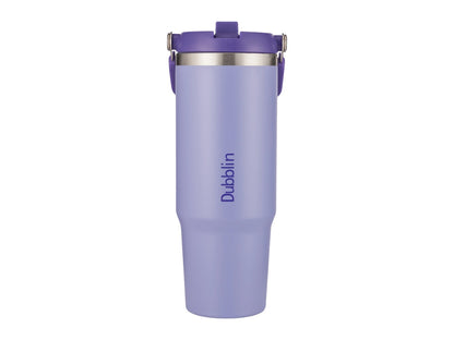 Dubblin Rage 800ml Thermal Vacuum Insulated Mug with Straw