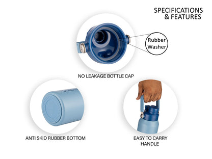 Dubblin Drum 1050ml Thermal Vacuum Insulated Bottle