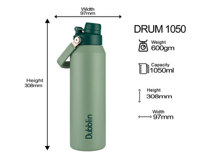 Dubblin Drum 1050ml Thermal Vacuum Insulated Bottle