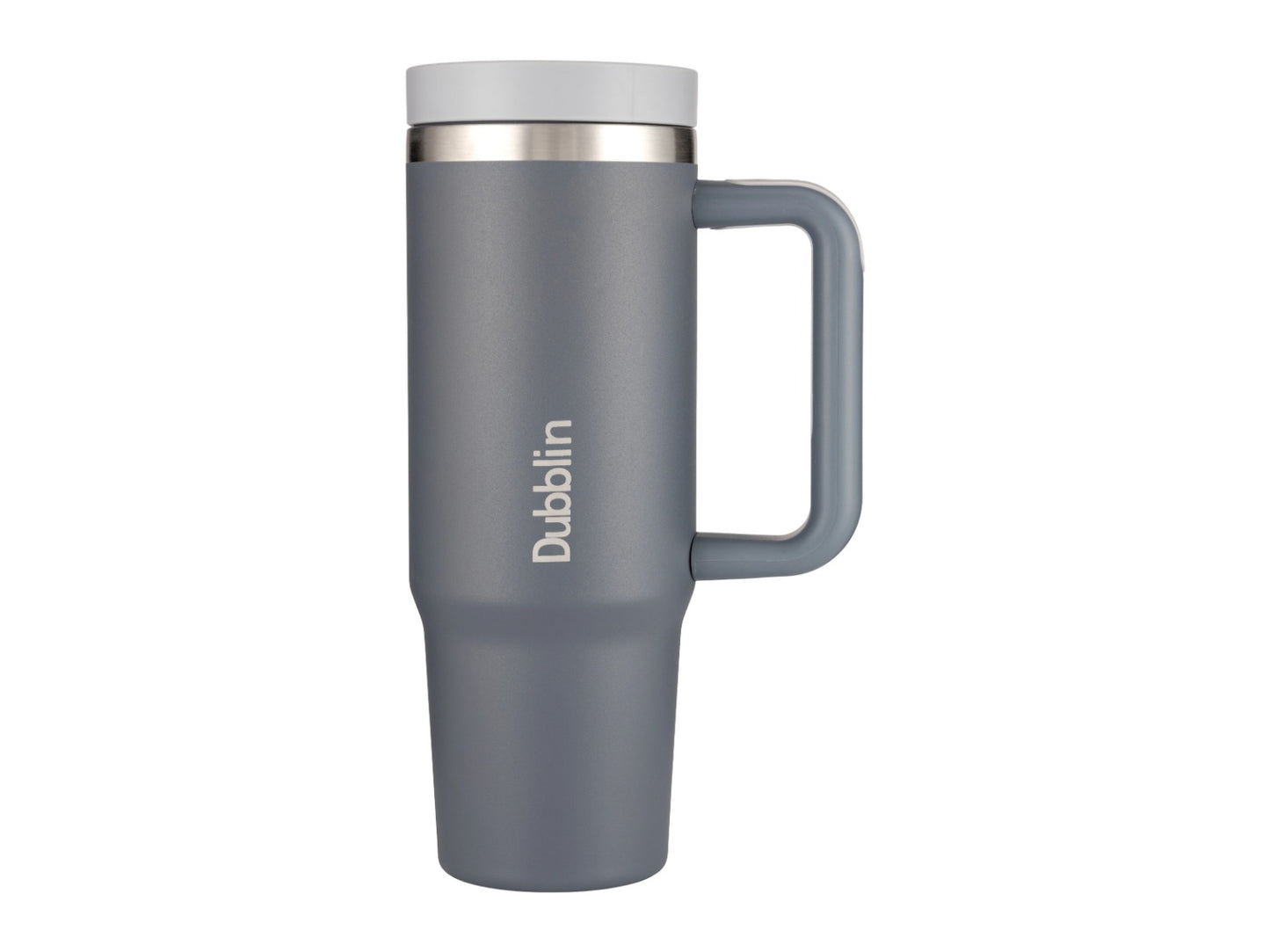 Dubblin Bold 900ml Thermal Vacuum Insulated Mug with Stainless Steel Straw (Twin Flow: Gulper Plus Straw Sipper)