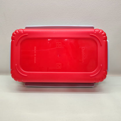 Dubblin Goofy Stainless Steel 2 Partition Lunch Box