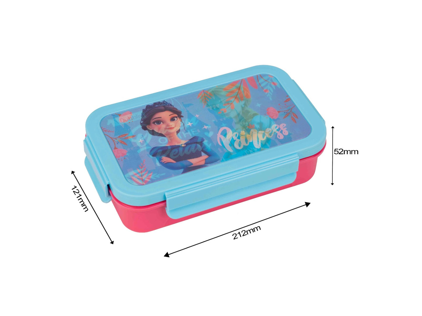 Dubblin Munch Stainless Steel Lunch Box with Inner Container (with Lenticular Sticker)