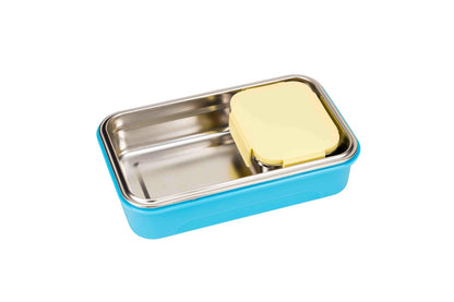 Dubblin Munch Stainless Steel Lunch Box with Inner Container (with Lenticular Sticker)