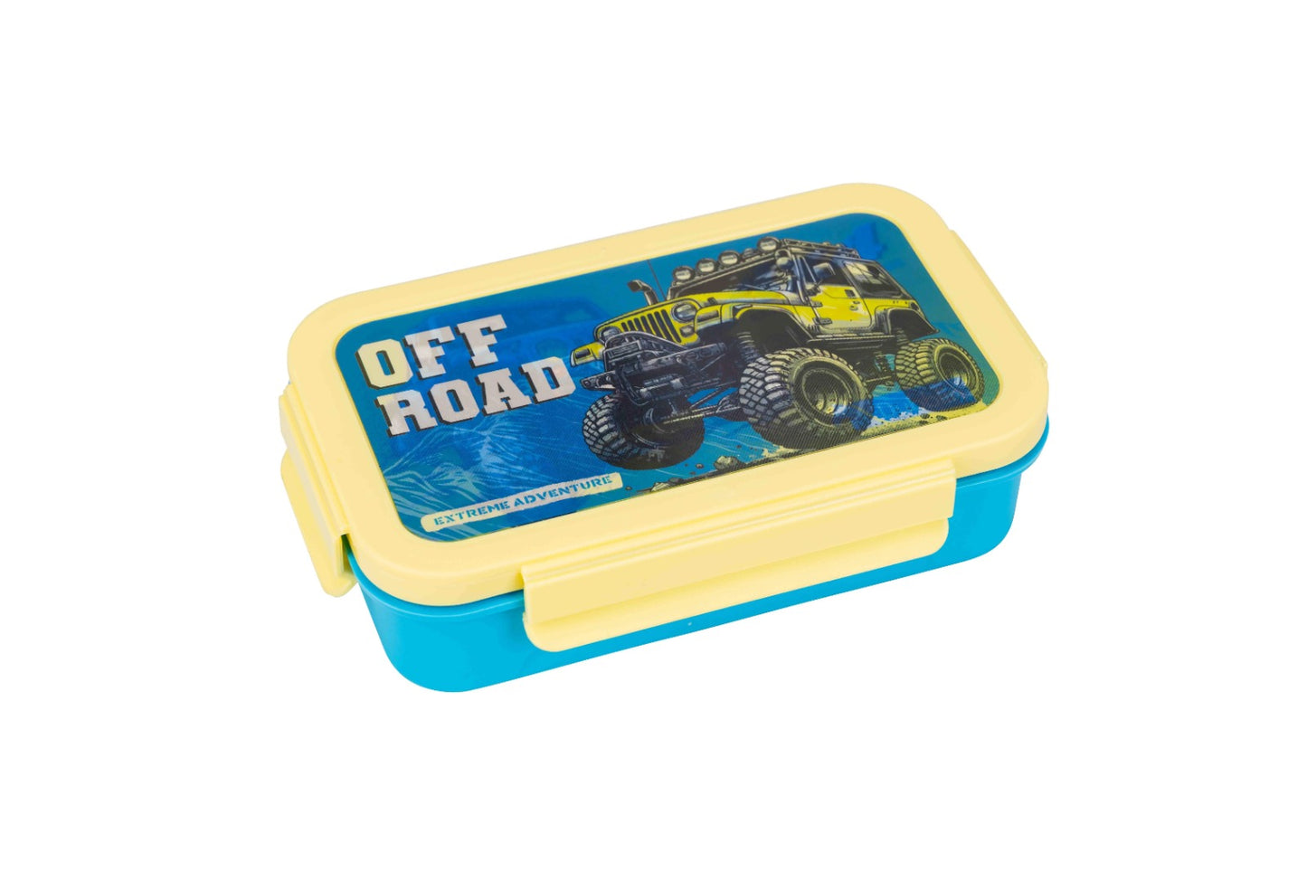 Dubblin Munch Stainless Steel Lunch Box with Inner Container (with Lenticular Sticker)