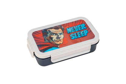 Dubblin Munch Stainless Steel Lunch Box with Inner Container (with Lenticular Sticker)