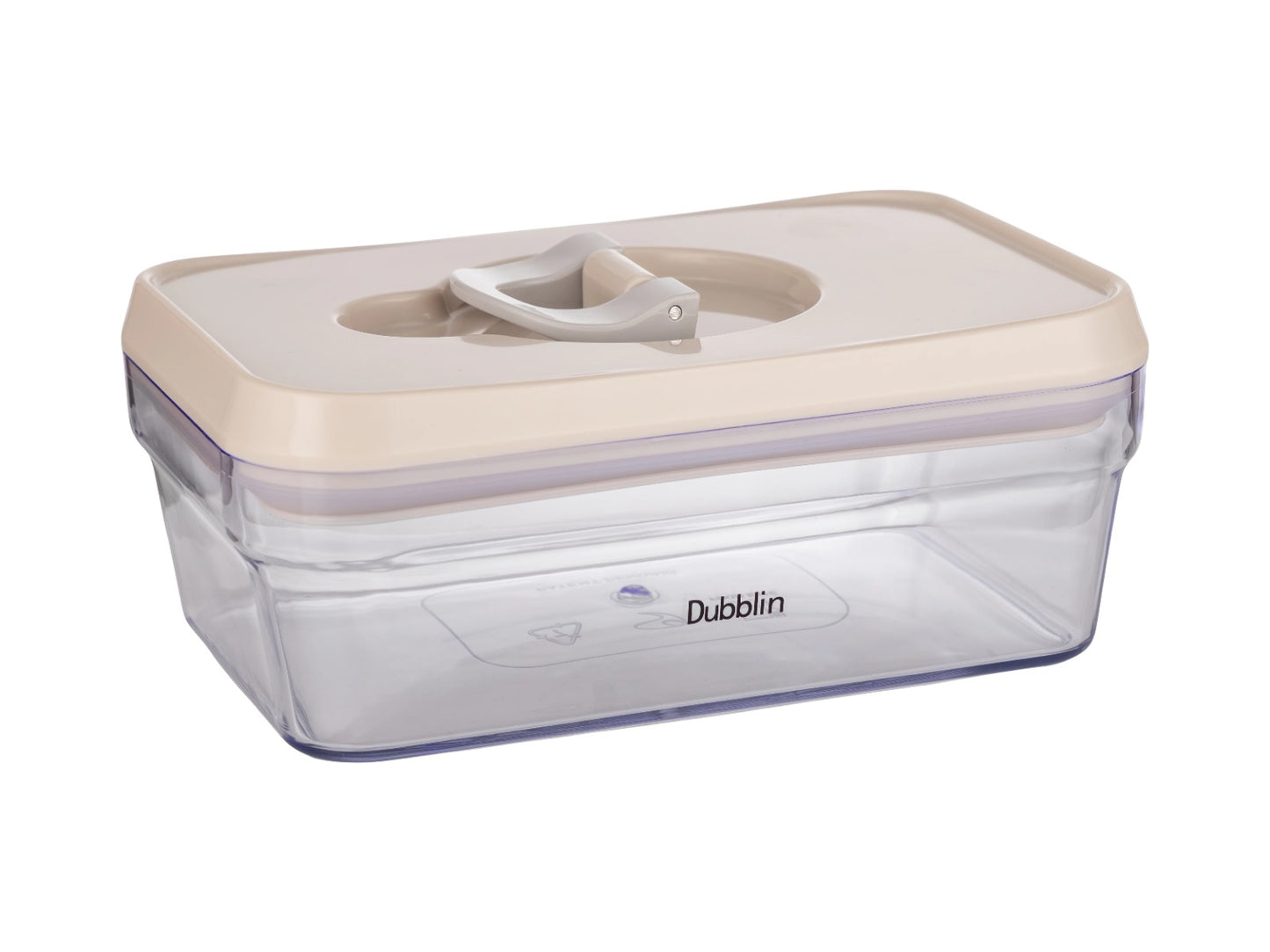 Dubblin Smart Lock Jar Rectangular Kitchen Storage Container