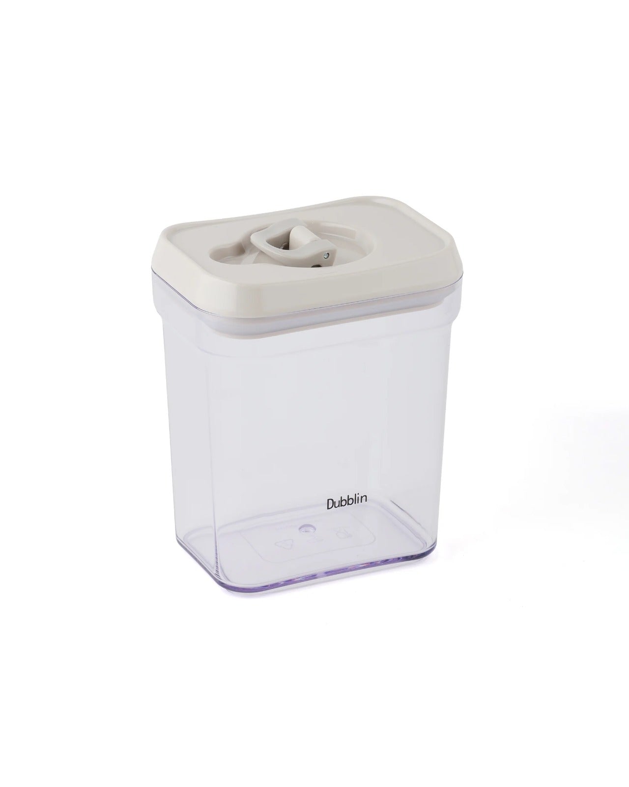 Dubblin Smart Lock Jar Rectangular Kitchen Storage Container