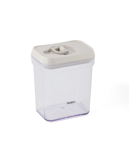 Dubblin Smart Lock Jar Rectangular Kitchen Storage Container