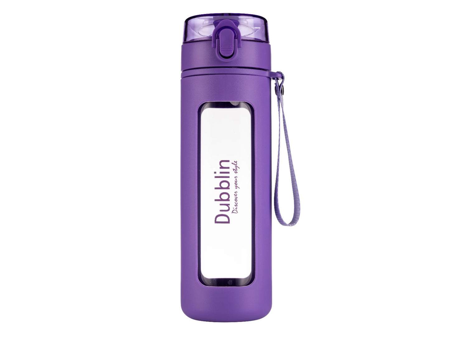 Dubblin Lime 600 Borosilicate Glass Bottle