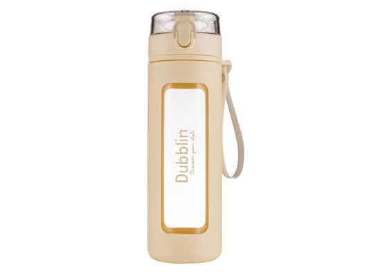 Dubblin Lime 600 Borosilicate Glass Bottle