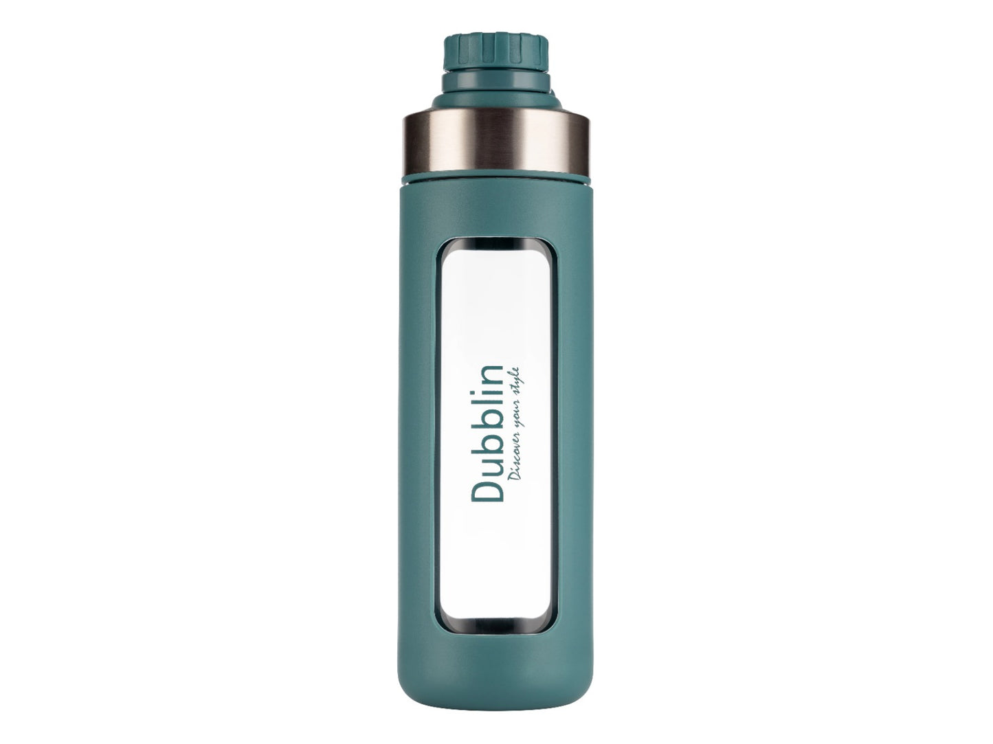 Dubblin Marine 600ml Borosilicate Glass Bottle
