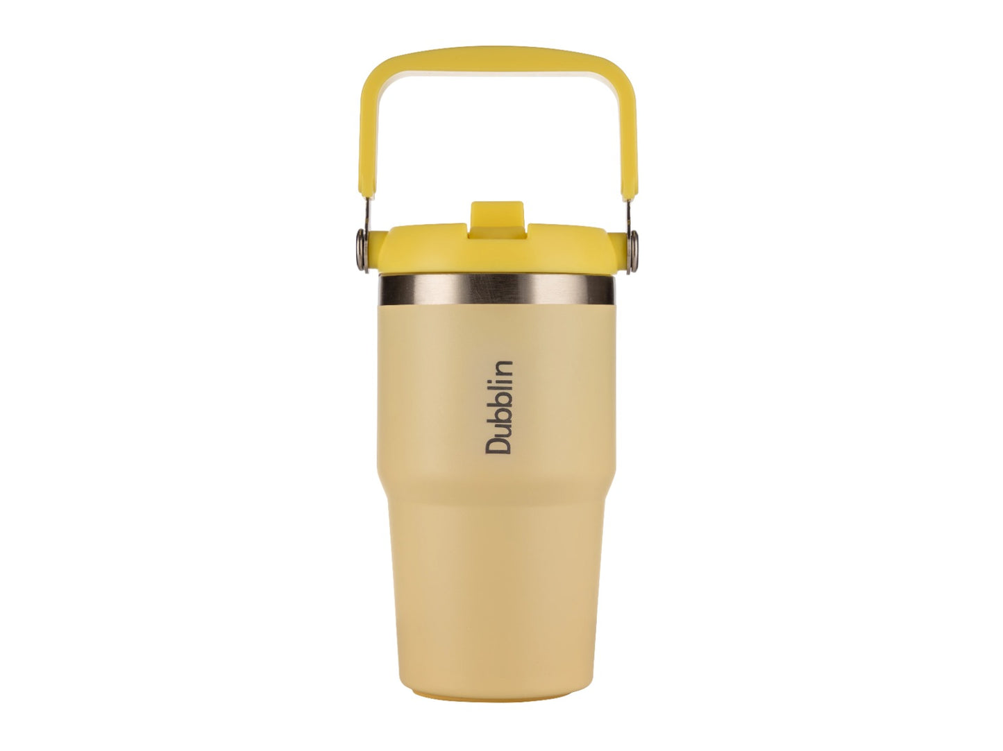 Dubblin Rage 550ml Thermal Vacuum Insulated Mug with Straw