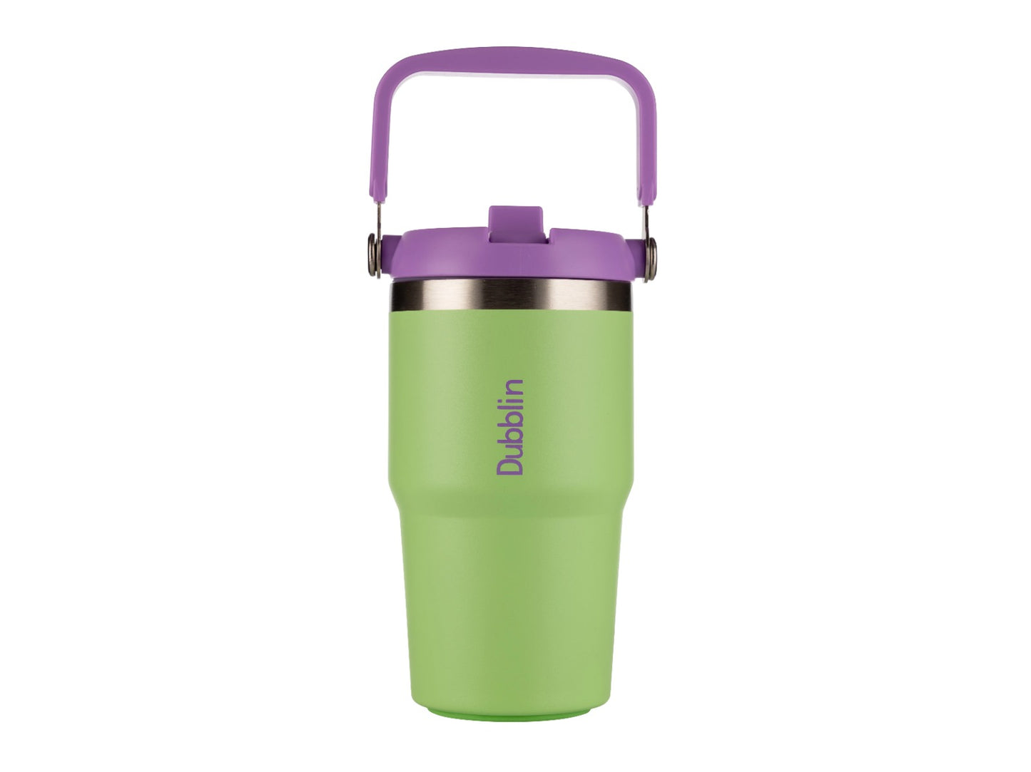 Dubblin Rage 550ml Thermal Vacuum Insulated Mug with Straw
