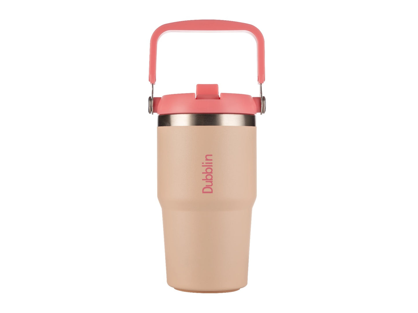 Dubblin Rage 550ml Thermal Vacuum Insulated Mug with Straw