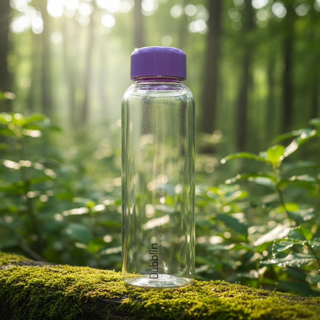 Dubblin Bunny Borosilicate Glass Bottle 360ml
