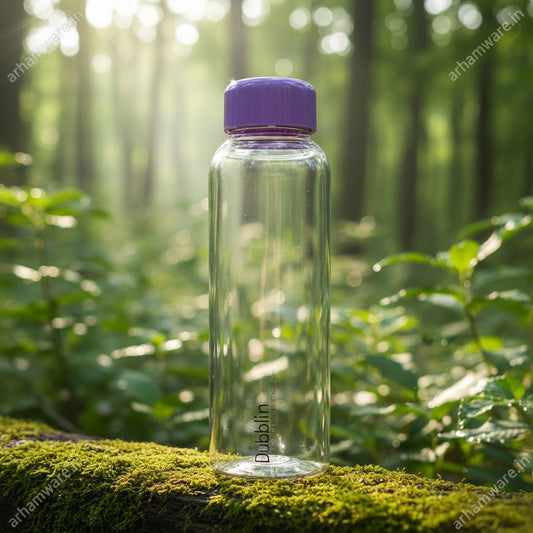 Dubblin Bunny Borosilicate Glass Bottle 360ml